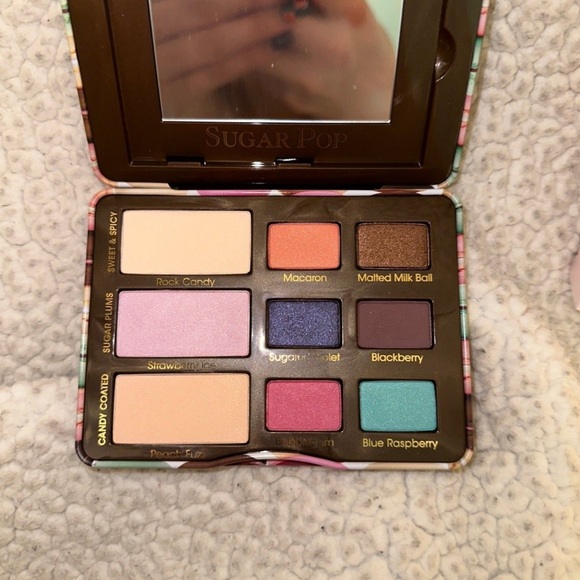 Too Faced Sugar Pop Eyeshadow Palette & Better Not pout If You Do Keep It Glossy - Picture 5 of 11